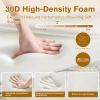 CRAURU Massage Bed Topper 73x29x2 Inch Lash Bed Foam Topper with Removable Cover and Elastic Bands Non-Slip Massage Table Pad for Spa Lash Extensions Salon view 4