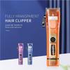 YHNNH Hair Cutting Tool, Professional Hair Trimmer for Men Rechargeable Cordless Hair Clipper Barber Shop Electric Haircut Machine Adjustable(Purple) view 3