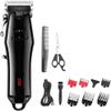 YHNNH Hair Cutting Tool, Adjustable Electric Clipper Professional Cordless Beard Trimmer Barber Haircut Machine Rechargeable view 1