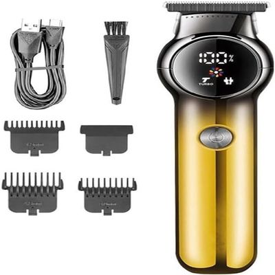 YHNNH Hair Cutting Tool, Professional Trimmer for Men Adjustable Body Beard Clipper Electric Rechargeable Haircut Machine Barber