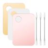 Makeup Mixing Palette 6 Sets Makeup Palettes Mixing Kits Foundation Blending Trays Tool Sets Tray for Beauty Salon Color view 1