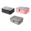 Pjeghbvop Portable Nails Polished Storage Box 30 Holes Carrying Case With Clear Easy Access For Essential Oils And Manicure Portable Makeup Bag view 3