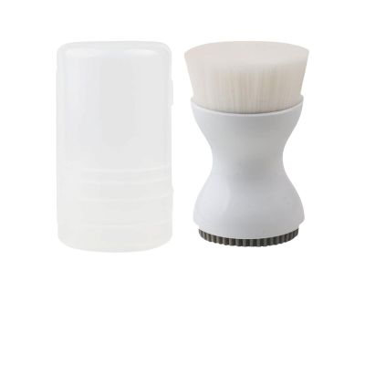 Face Brushes for Cleansing - 2.8 Inch Double-Ended Silicone Beauty Supplies | Facial Scrub Brush,for Home Bath Time Travel Vacation Hotel Daily Night Morning Work
