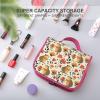 GregTins Capybara Canvas Hanging Toiletry Bags Portable Travel Makeup Cosmetic Bag for Women Travel Home view 3