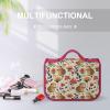 GregTins Capybara Canvas Hanging Toiletry Bags Portable Travel Makeup Cosmetic Bag for Women Travel Home view 4