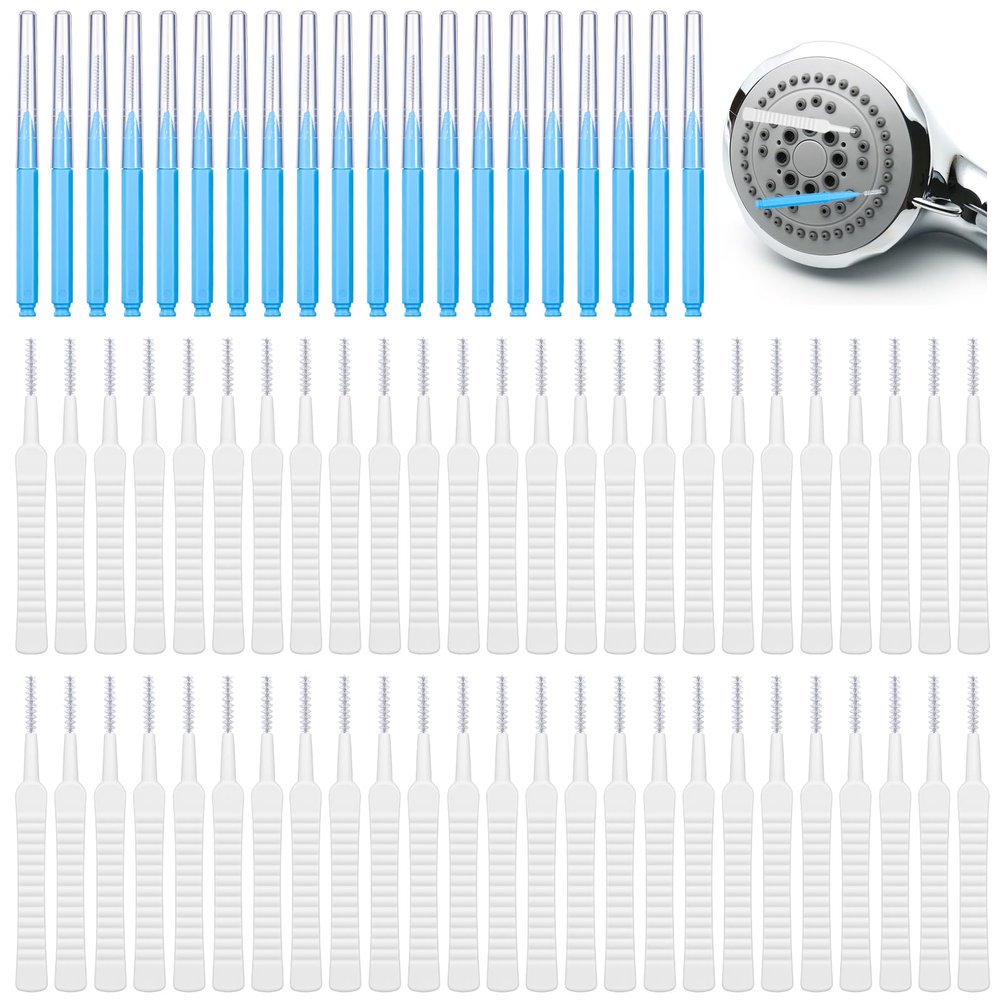 70pcs Shower Head Cleaner Picks, Tiny Shower Head Cleaning Brush Showerhead Cleaning Brushes For Small Hole Multiplesize Showerhead Cleaner Tool Anti-Clogging Nozzle Unclogging Tiny Nozzle Little Gaps