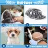 100PK 50cm/20in Large Disposable Shower Caps Waterproof Hair Bath Caps for Women Men Girls Travel Spa Hotel Home Use Salon - Multi-Purpose Elastic Plastic Shower Caps, Essentials Accessories view 2