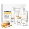6PCS Rice Skin Care Sets, Moisturizing Face Skin Care Gift Set for Women Girls, Face Care Kit Inclusde Cleanser, Toner, Eyecream, Essence, Emultion, Face Cream (NEW-Rice) view 1