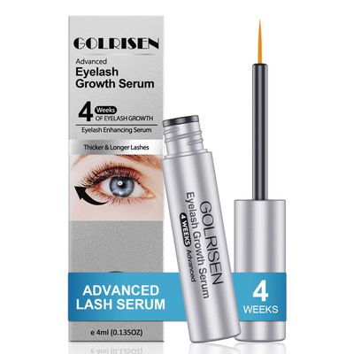 Eyelash Growth Serum, Advanced Lash Serum For Eyelash Growth with Myristoyl Pentapeptide-4 Lash Enhancing Serums For Thicker, Longer Lashes (4ml)