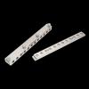 12.1mm DIY Li Type, Aluminum Lip Balm Mould, 12 Holes r Homemade Cosmetics, to Demould with Glossiness view 3