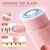 Fiemack 2026 Upgrade Bikini Trimmer for Women, 2 in 1 Electric Shaver with LED Display, IPX7 Waterproof Pubic Hair Trimmer, Rechageable Womens Electric Razor for Armpit Leg Body Facial (Pink) view 3