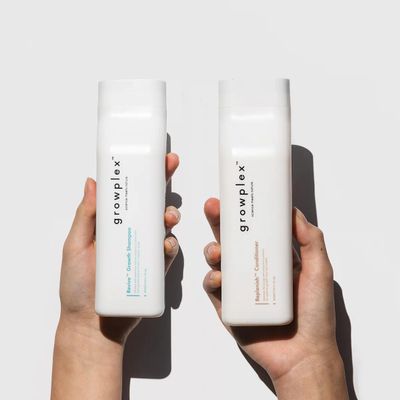 Growplex Revive Shampoo and Replenish Conditioner Bundle Kit, 300 mL Each | Daily Scalp Care for Fuller Looking Thicker Looking Hair