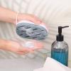 2 Pack Large Size Bath Sponge, Deep Exfoliating Loofah Sponge with Hanging Rope, Rich Foam Body Scrubber for Women and Men, Multi Colors view 3