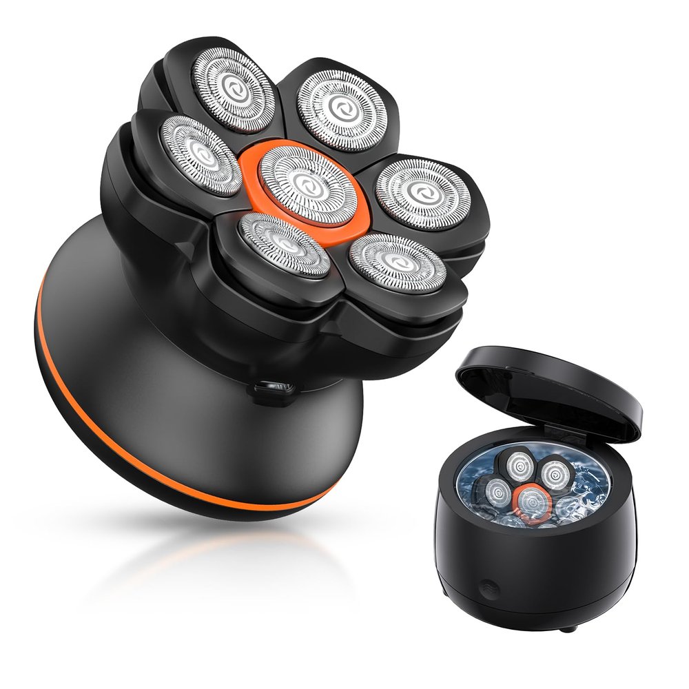 Head Shaver + Head Shaver Blade Cleaner
