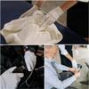12 Pcs (6 Pair) White Cotton Gloves for Dry Hand Moisturizing Cosmetic Eczema Hand Spa and Coin Jewelry Inspection, Checking Gloves,Serving Gloves Stretchable Lining Gloves Moisturizing Gloves view 4