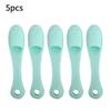 5PCS Manual Face Scrubber Silicone Nose Brush Face Scrubber Manual Blackhead Remover Exfoliator Finger Pad Nose Pore Wash Skin Care Beauty Tool view 4