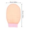 Unomor Exfoliating Shower Gloves for Women Skin-friendly Soft Bathing Mitt with Fine Texture for Deep Cleansing and Dead Skin Removal Portable Lightweight Body Scrubber for Comfortable view 2