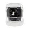 Portable Makeup Pencil Sharpener for Lip Liner Eyebrow Pencils Single Hole with Clear Lid Beauty view 3