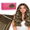 WENNALIFE Tape in Weft Hair Extensions Human Hair, Invisible Genius Weft view 1