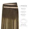 WENNALIFE Tape in Weft Hair Extensions Human Hair, Invisible Genius Weft view 2