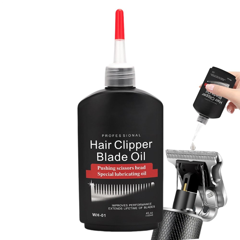 Beard Trimmer Lubricating Oil - 120ml Grooming, High-Efficiency Blade Protection Fluid, Fast-Acting Shaving Machine Conditioner, Professional Clipper Care Formula | Daily Haircut