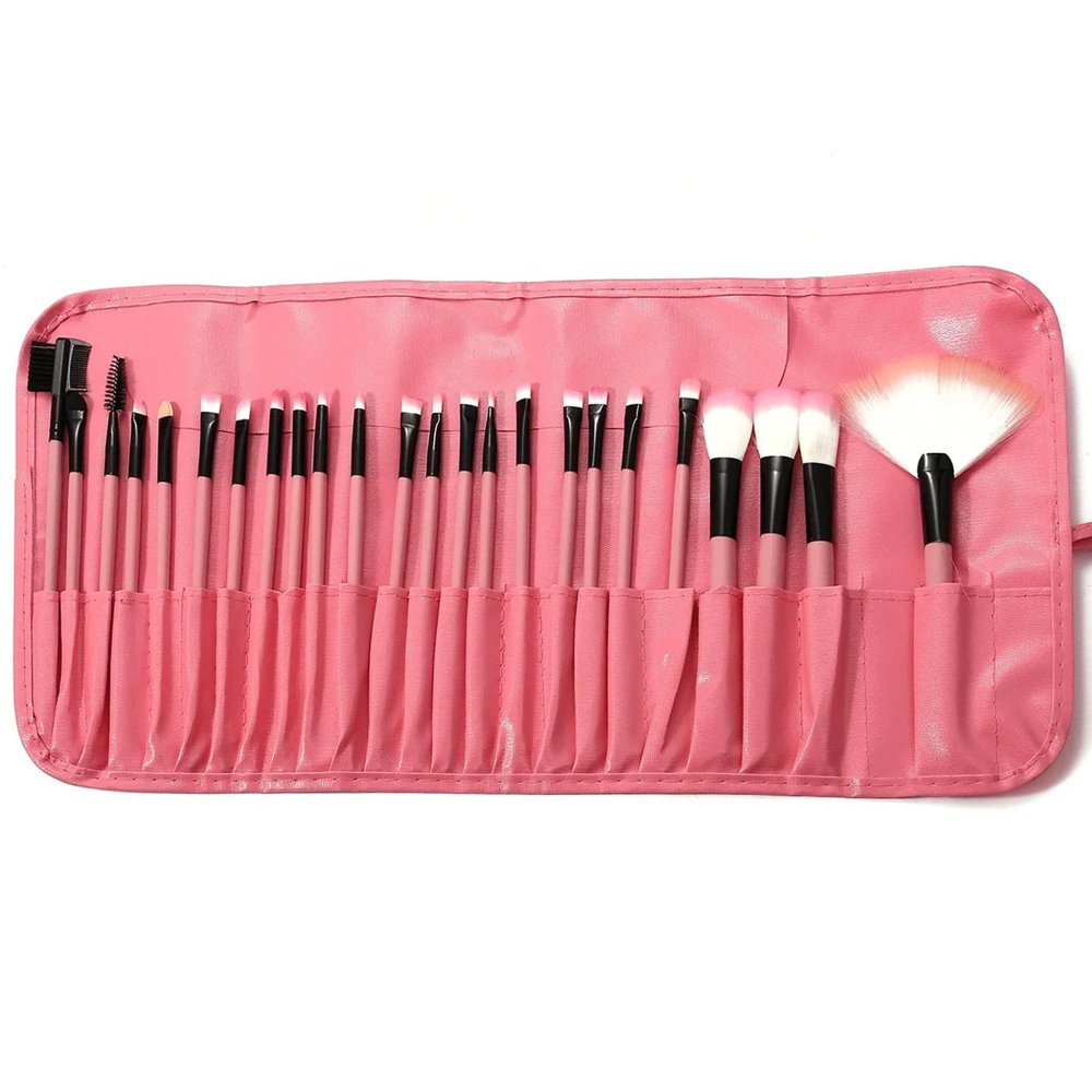 Makeup Brushes Set with 24 Makeup Brushes, No Shed, Cruelty-Free, Silky Feel Professional Make up Tools for Women Girl Travel Daily