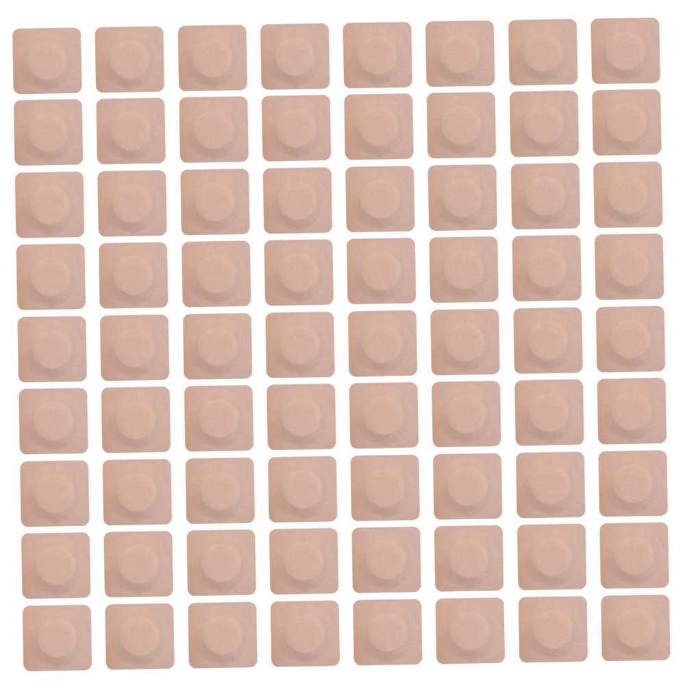 100Pcs Castor Oil Belly Button Patch, Breathable Self Adhesive Belly Button Patch, 2x2in Essential Oil Wraps for Exercise, Reading, Travel, Work (Oils Not Included) Castor