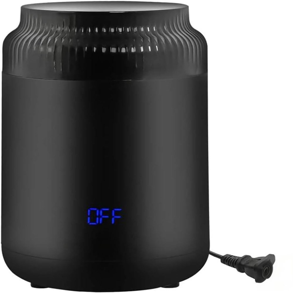 Wax Pot Warmer, 40W Melting Machine with LCD Display, 200ml Capacity, Adjustable Temperature Range, Switchable /, Removable Melting Pot for Dorms and Offices