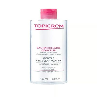Gentle Micellar Water 400ml face makeup remover, as well as a gentle skin cleanser