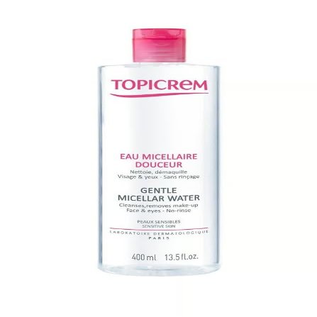 Gentle Micellar Water 400ml face makeup remover, as well as a gentle skin cleanser