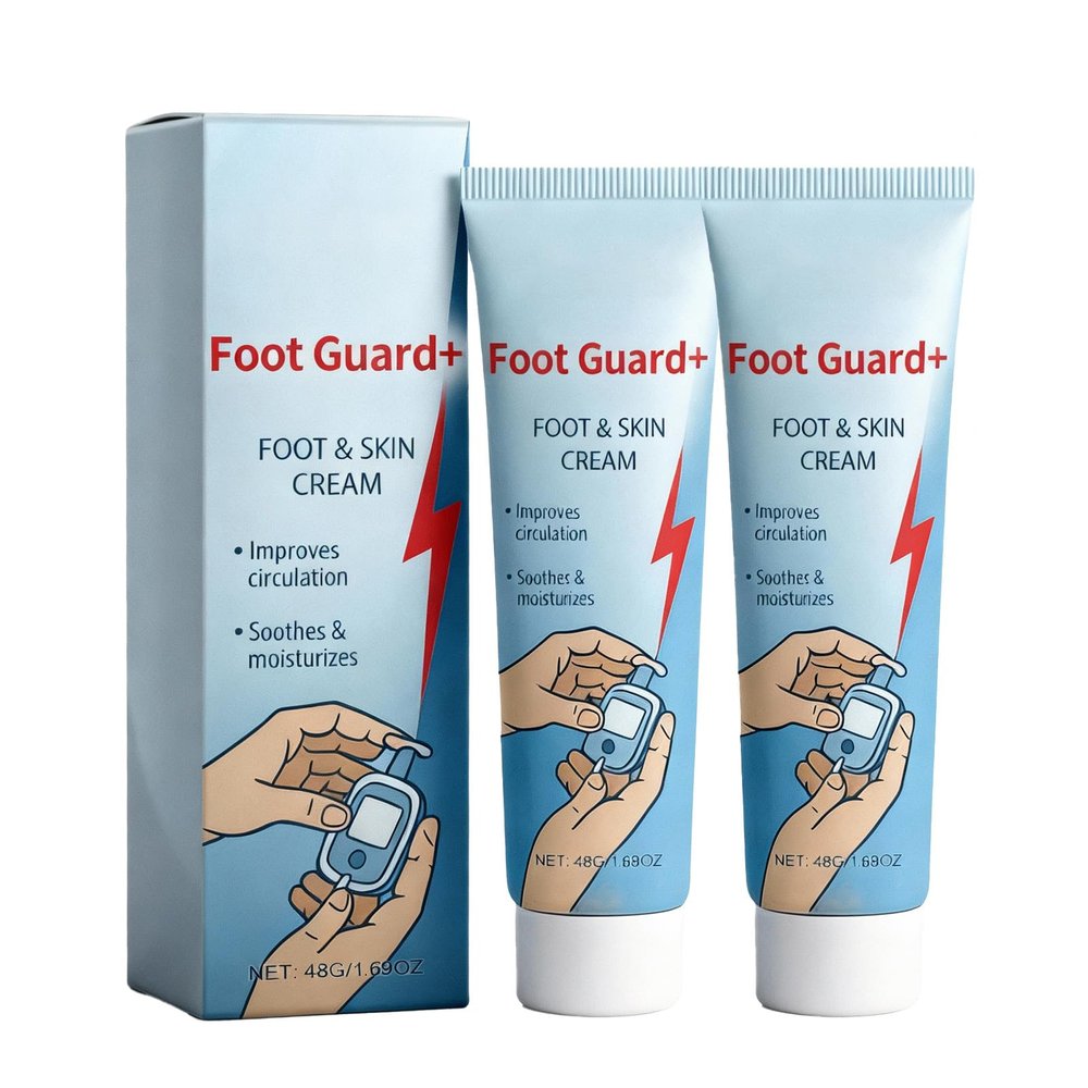 FootGuard+ Foot & Skin Cream, Skin Relief Cream for Foot Care, Moisturizing Creams, Natural Ingredients, Keep Feet Healthy (2)