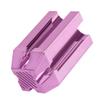 Mobestech Makeup Pencil Sharpening Slot Lightweight Brow Pencil Sharpening Tool with Four-Style Nib Trimming Auxiliary Cosmetic Supplies for Women Easy to Hold and Rose Pink view 1