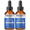 (2 Pack) WellaNail Drops  Premium Nail & Foot Care Formula with Natural Ingredients | Supports Healthy Nails, Toenails & Hydration | Easy-to-Use Dropper, Official Wella Nail Reviews (60 Servings) view 1
