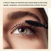 2 Distinct Brush Heads Mascara, 2-in-1 Volume & Define Effect Day to Night Waterproof Eyelash Makeup (Brown) view 4