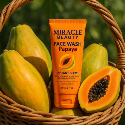 MACARIA Miracle Beauty Papaya Daily Routine Instant Bangkok Facewash Cleanser