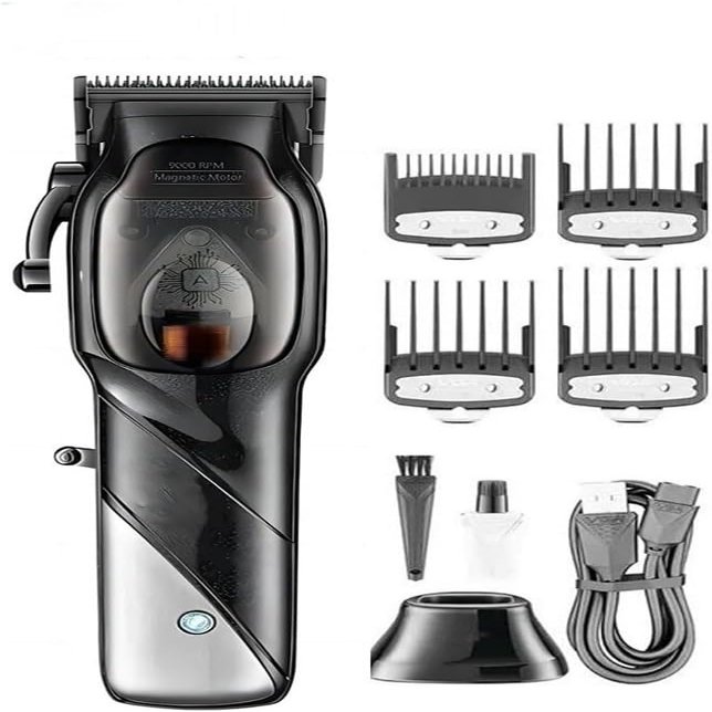 YHNNH Hair Cutting Tool, Trimmer Professional Barber Clipper Electric Machine Cordless Haircut Rechargeable for Men