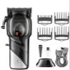 YHNNH Hair Cutting Tool, Trimmer Professional Barber Clipper Electric Machine Cordless Haircut Rechargeable for Men view 1
