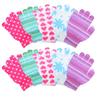 ABOOFAN 10Pcs Body Cleaning Gloves Mixed Colors Exfoliating Bath Scrubbers Back Scrubber Shower Accessories for Men and Women Gentle Skin Care view 1