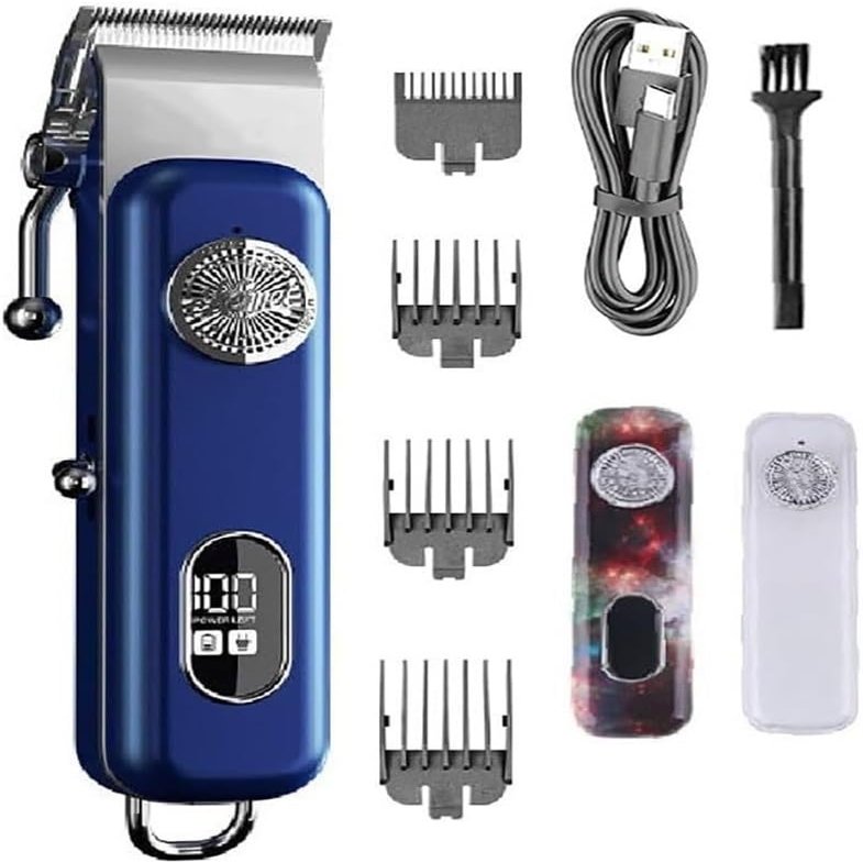 YHNNH Hair Cutting Tool, Adjustable Powerful Clipper Cord/Cordless Electric Beard & Trimmer for Men Professional Cutter Machine