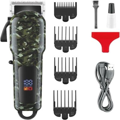YHNNH Hair Cutting Tool, Clipper Professional Trimmer Adjustable Machine Electric Barber Digital Display for Men