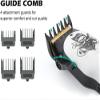 YHNNH Hair Cutting Tool, Trimmer Professional Clipper Electric Machine Cordless Barber Digital Display for Men(White B) view 3