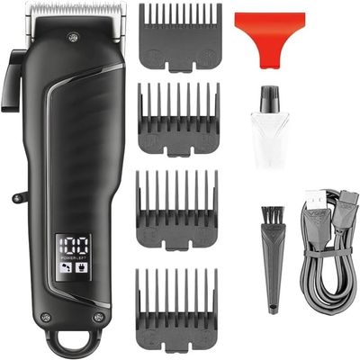 YHNNH Hair Cutting Tool, Clipper Professional Machine Electric Trimmer Haircut Men's Barber Rechargeable