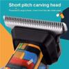 YHNNH Hair Cutting Tool, Professional Trimmer Men's Rechargeable Electric Clipper Printed Graffiti view 2
