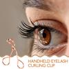 ADOCARN Portable Eyelash Curler for Women Lightweight Metal Manual Eyelashes Curling Tool with High Durability Easy to Use Makeup Accessory for Radiant Eyes Beauty view 4