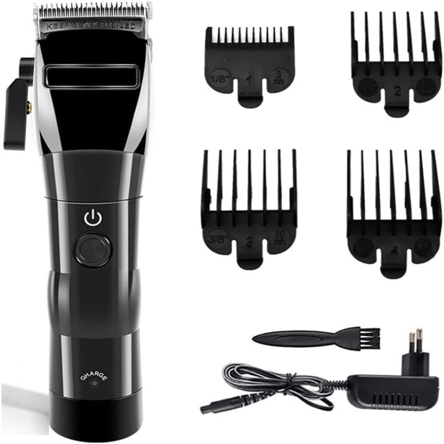 YHNNH Men's Hair Clippers, Electric Hair Clippers, Wireless Rechargeable Trimmers