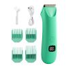 Body Trimmer for Men, Rechargeable and Waterproof, 14x3.7cm, Electric Groomer Shaver, Digital Display Trimmer, Compact and Ergonomic Grip, for Home Use, Gym Kits, Or Travel Grooming Routines view 1