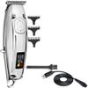 YHNNH Men's Hair Clipper, Electric Hair Clipper, LCD Screen, Professional Beard Trimmer, All-Metal Casing view 1