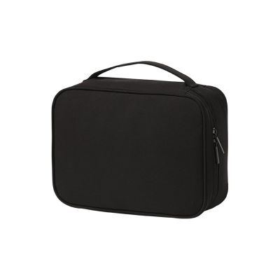 Large Capacity Makeup Bag with Multiple Layers Classification Portable Suitable for Travel Business Trips(Black,S)