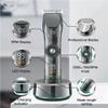 YHNNH Men's Hair Clipper, Professional Hair Clipper, Adjustable Blade, Electric and Rechargeable Trimmer view 3