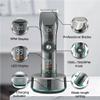 YHNNH Hair Clippers for Men, Clipper Professional Trimmer Adjustable Cutting Machine Rechargeable Speed Charging Base view 3